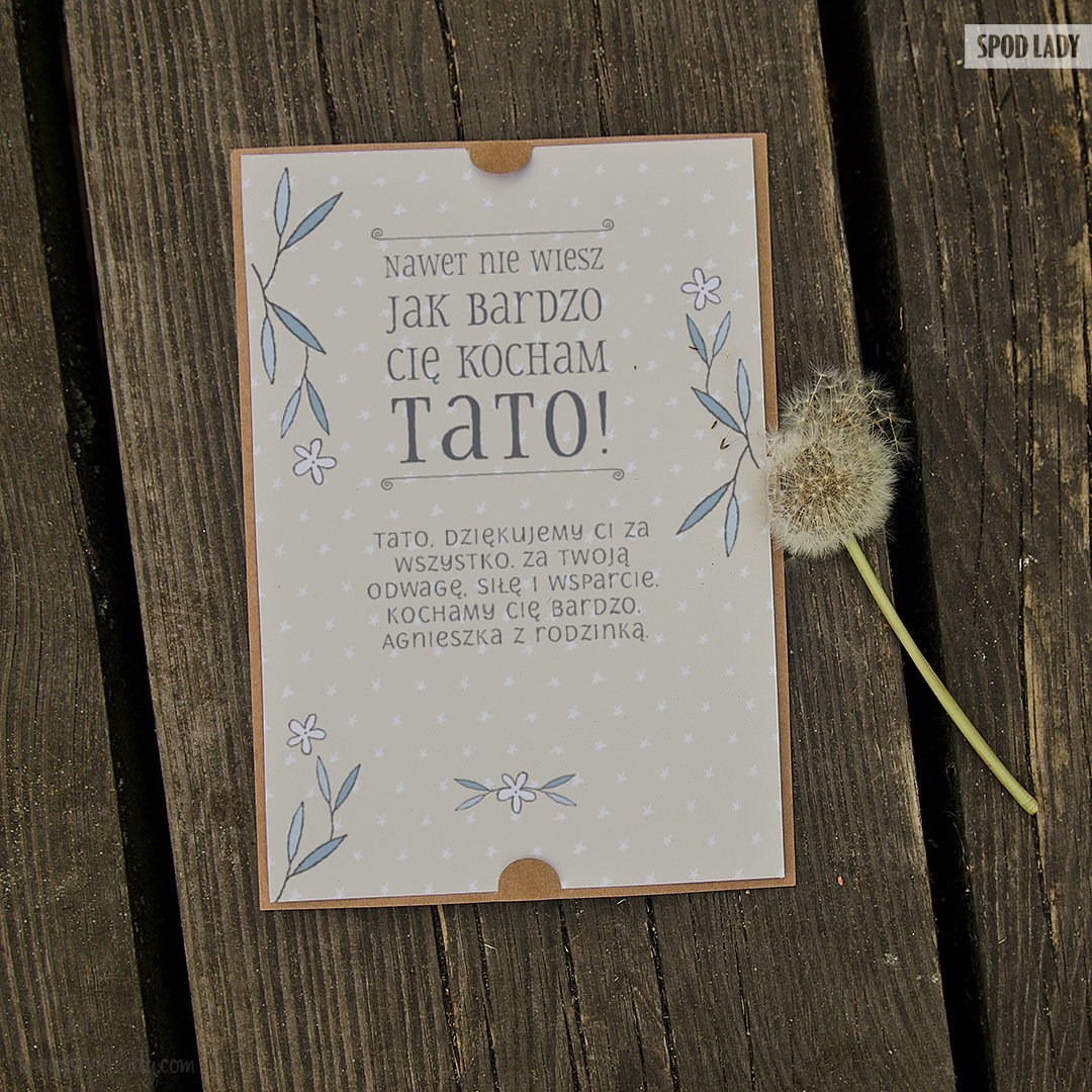 Kartka dla Taty