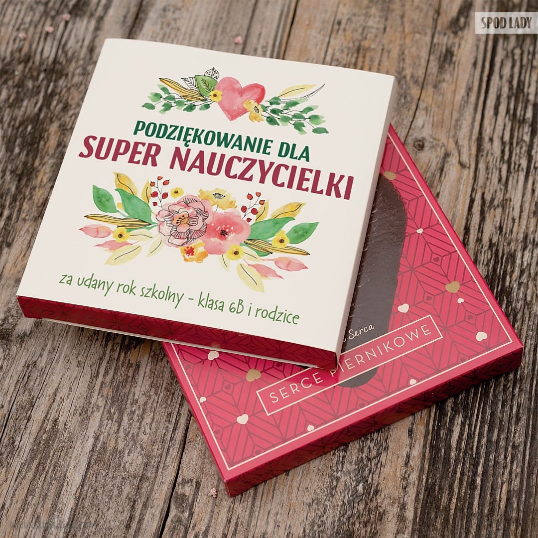 Personalizowane serce piernikowe