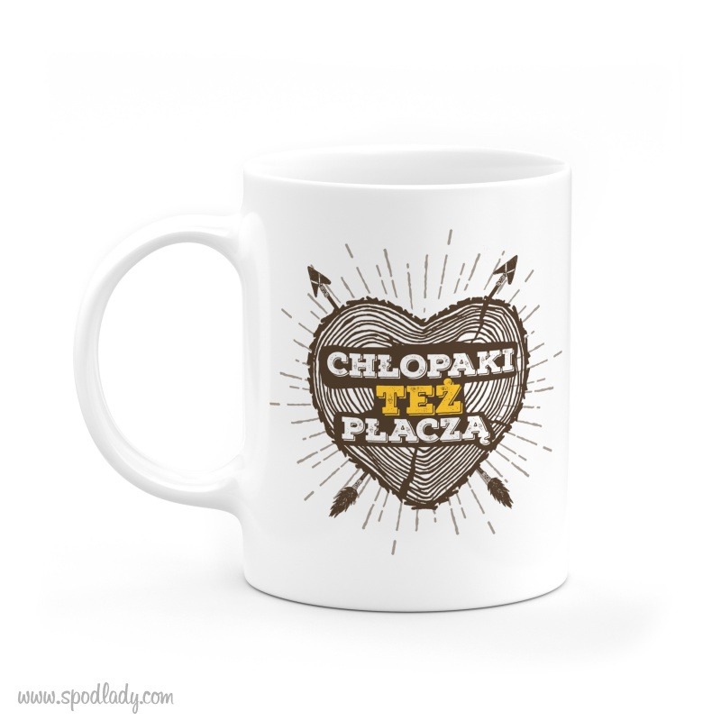 Prezent dla chłopaka. Kubek ze śmiesznym napisem.