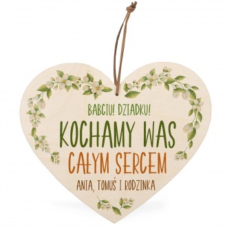  Tabliczka personalizowana "Babcia i Dziadek"