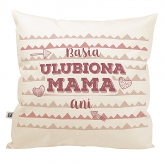 Personalizowana poduszka "Ulubiona mama"