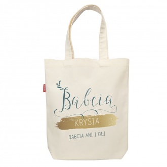 Torba z imieniem "Babcia - skarbnica mi�o�ci"