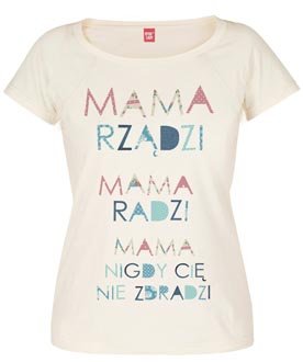 Koszulka damska "Mama rz�dzi"