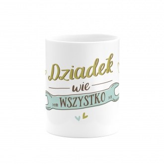 Kubek "Dziadek wie wszystko"