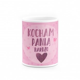 Kubek "Kocham Pani� bardzo"