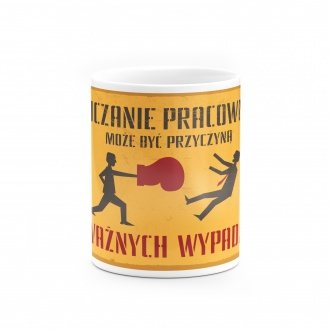 Kubek "Pouczanie pracownika przyczyn� wypadk�w"