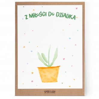 Obrazek "Kwiatek dla dziadka"