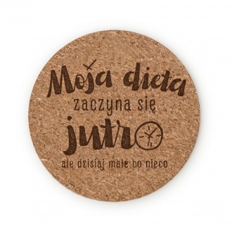 Podk�adka pod kubek "Moja Dieta"