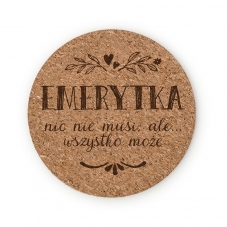 Podk�adka pod kubek "Emerytka"