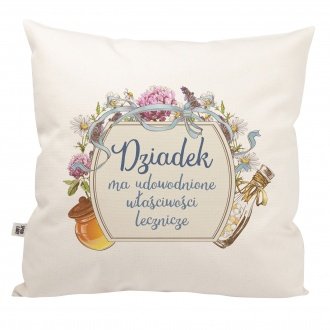 Poduszka "Dziadek ma udowodnione w�a�ciwo�ci lecznicze"