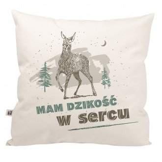 Poduszka "Mam dziko�� w sercu" z �ani�