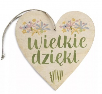 Zawieszka "Wielkie dzi�ki"