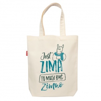 Torba "Jest zima to musi by� zimno"