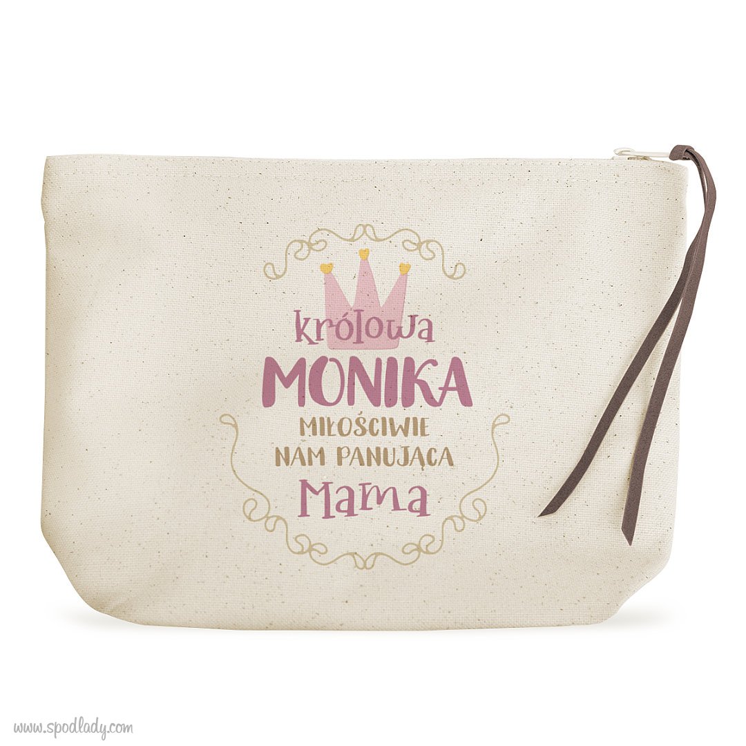 Kosmetyczka z imieniem "Krlowa mama"