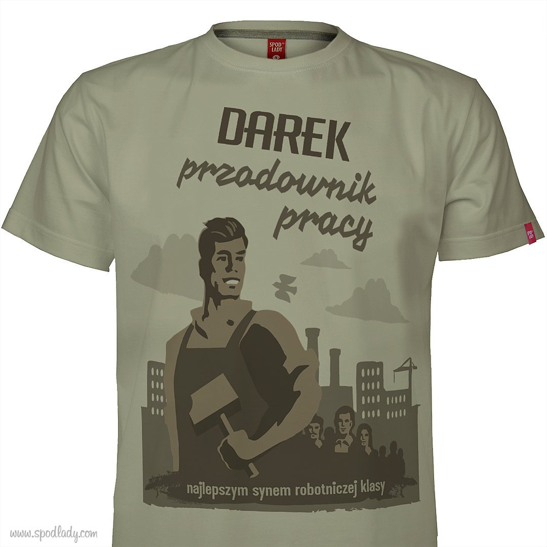 Personalizowana Koszulka mska "Przodownik"