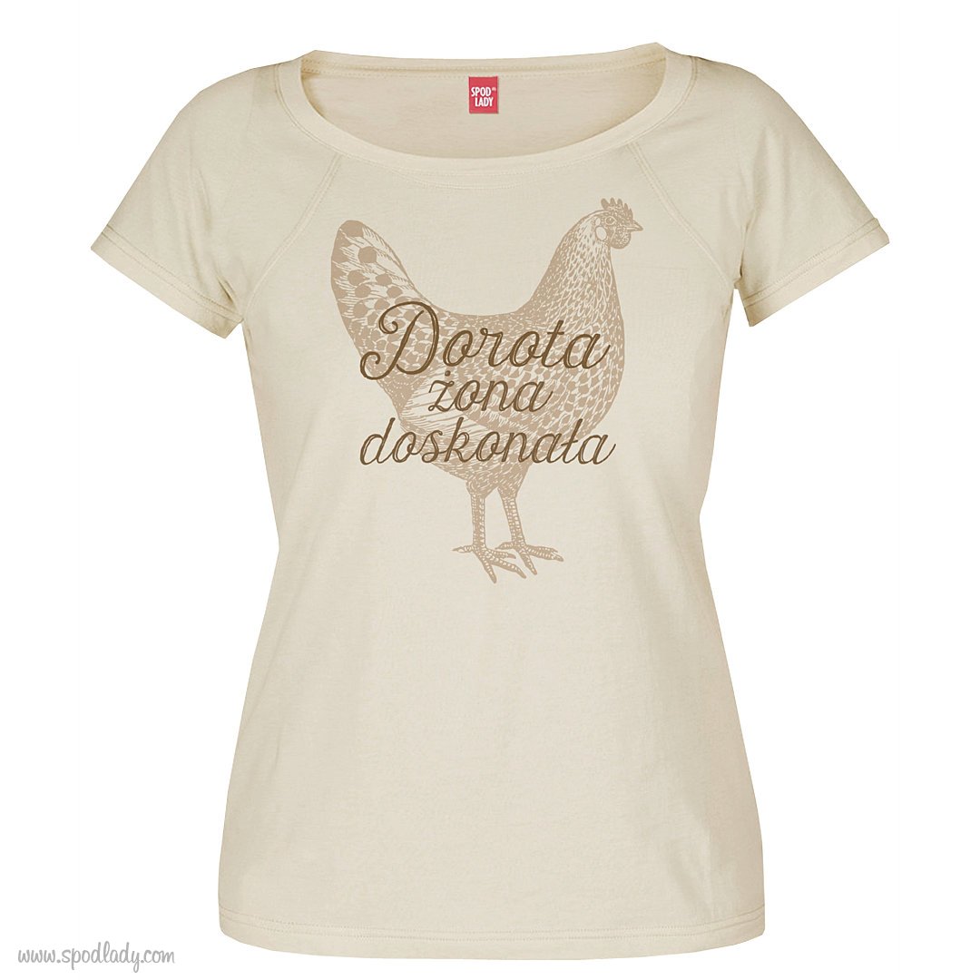 Personalizowana koszulka damska "ona doskonaa"