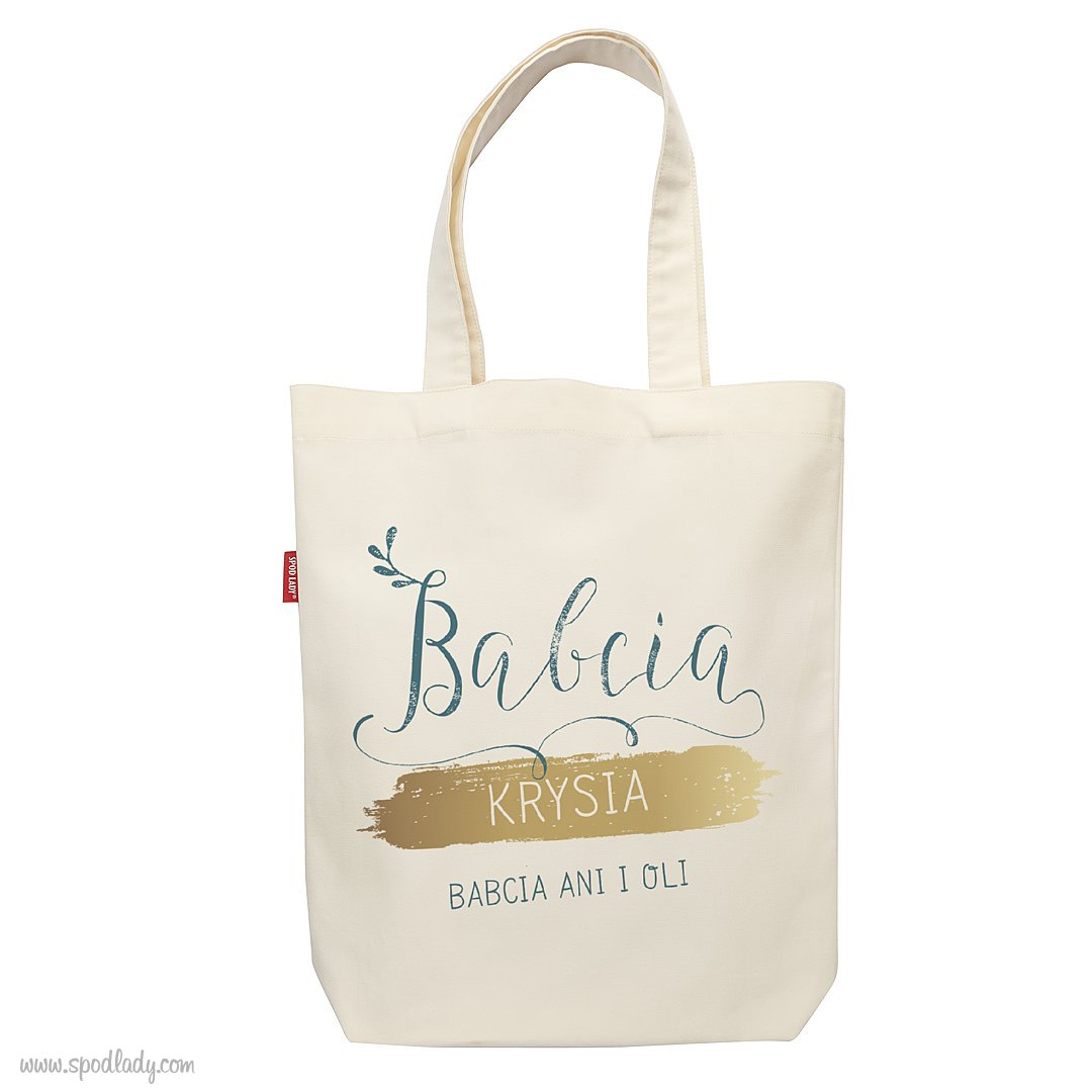 Torba z imieniem "Babcia - skarbnica mi�o�ci"