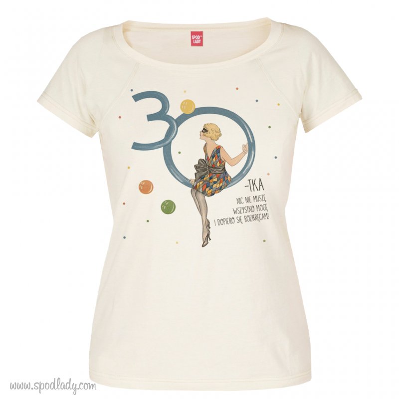 Koszulka damska "30-tka" 