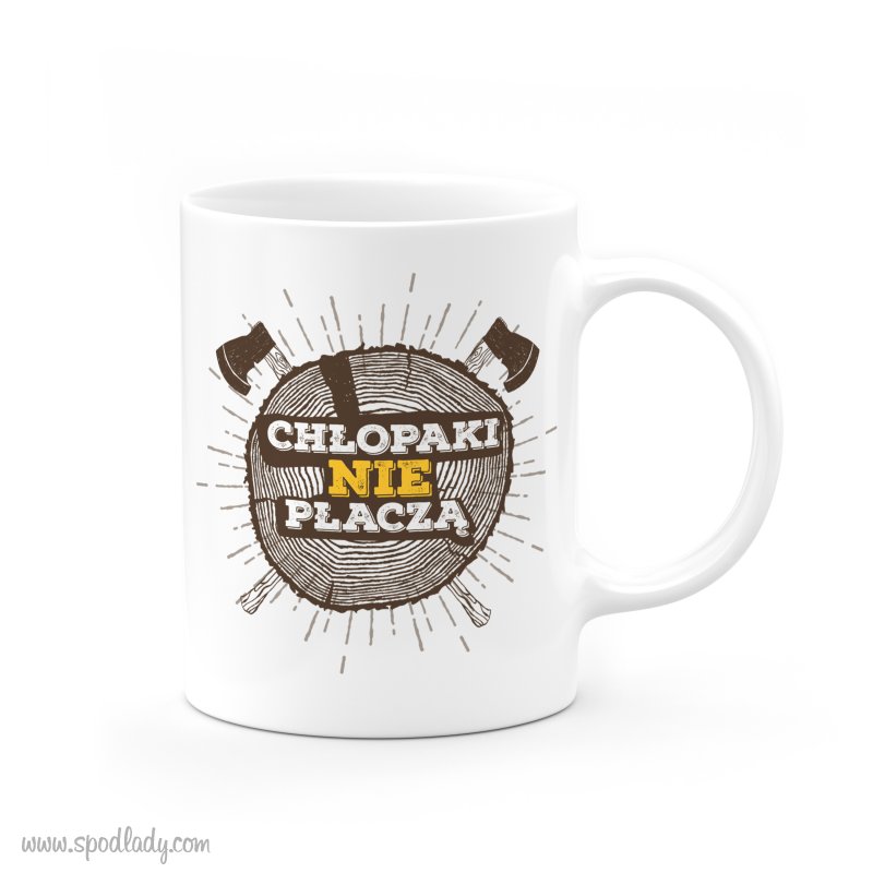 Kubek "Chłopaki nie płaczą" / "Chłopaki też płaczą"