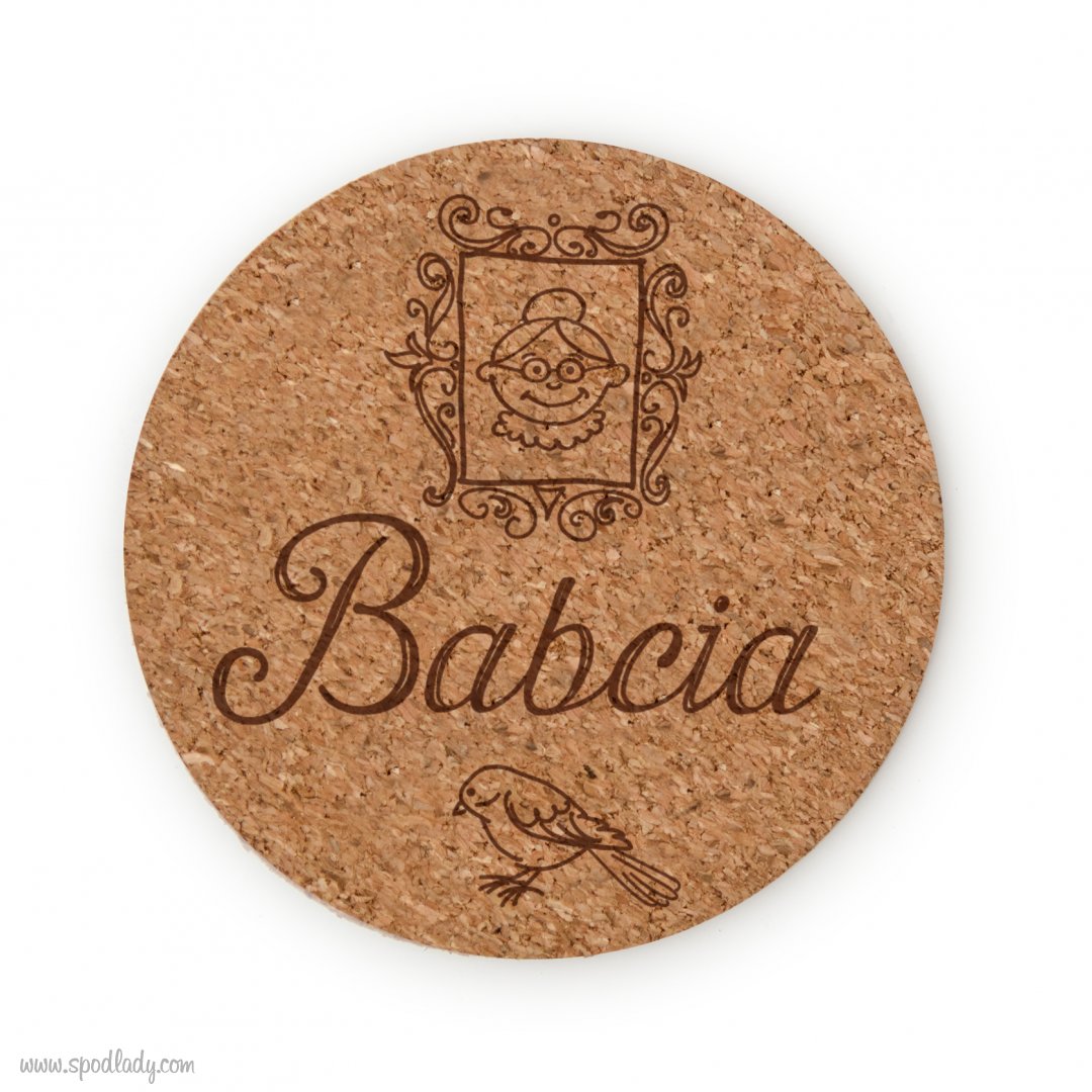 Podkładka pod kubek "Babcia"