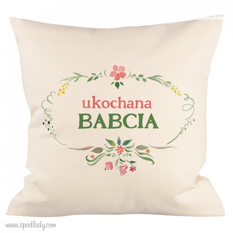 Poduszka "Ukochana Babcia"