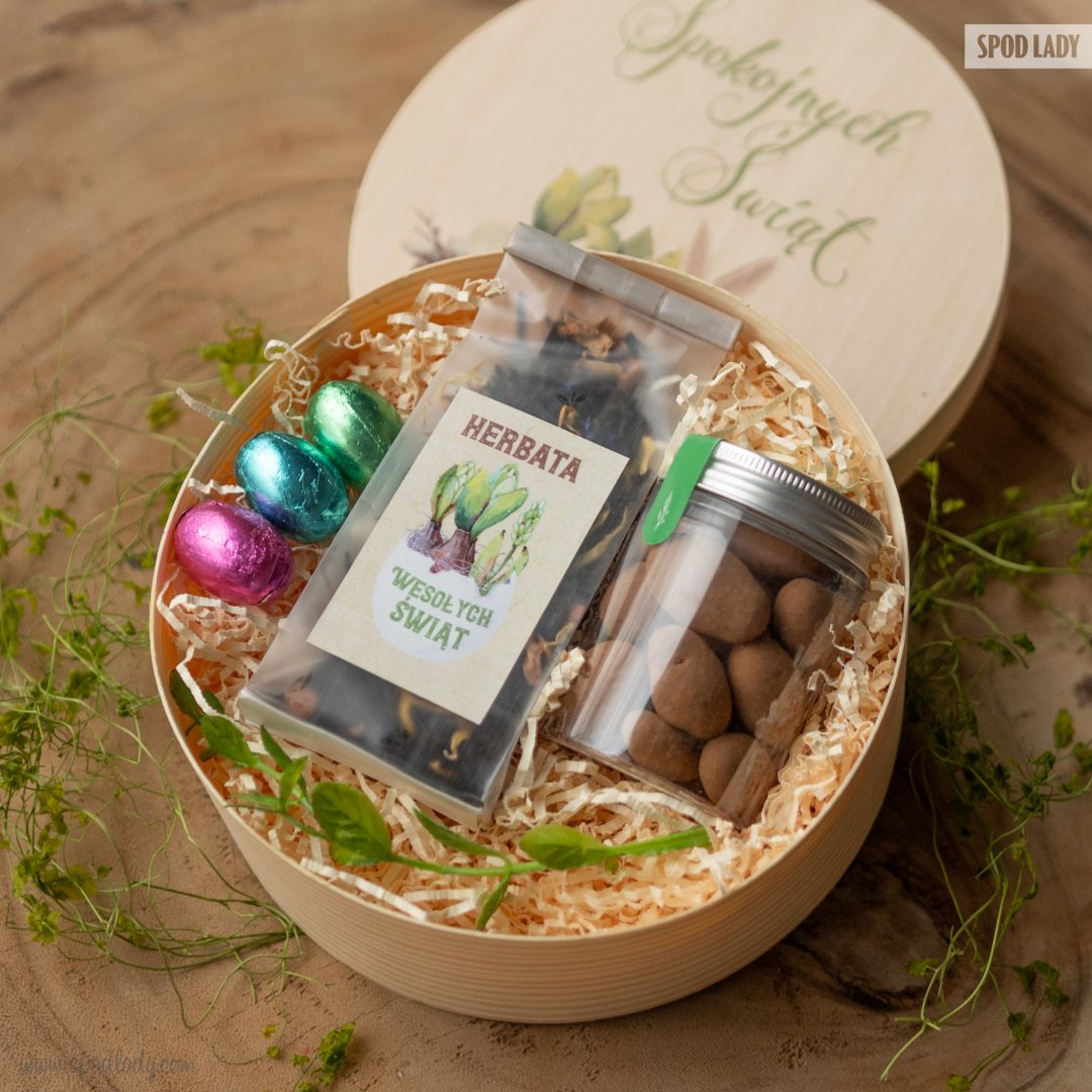Zestaw wielkanocnych aromatów w łubiance
