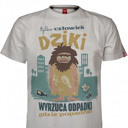 Koszulka m�ska "Dziki cz�owiek"