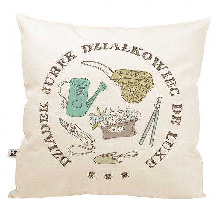 Personalizowana poduszka "Dzia�kowiec"