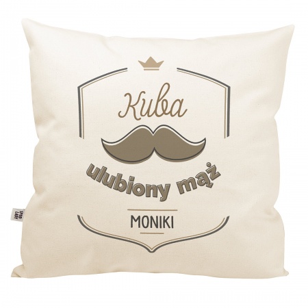 Personalizowana poduszka "Ulubiony m��"