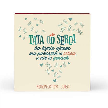 Serce piernikowe "Tata od serca"