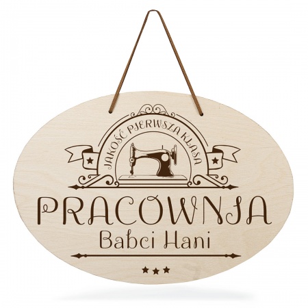 Tabliczka personalizowana "Pracownia"