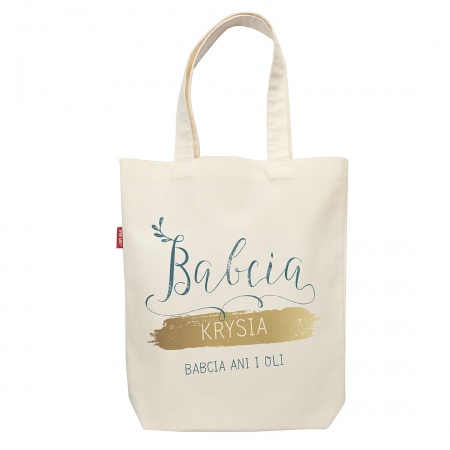 Torba z imieniem "Babcia - skarbnica mi�o�ci"