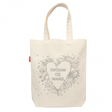 Torba do kolorowania "Kocham ci� mamo"