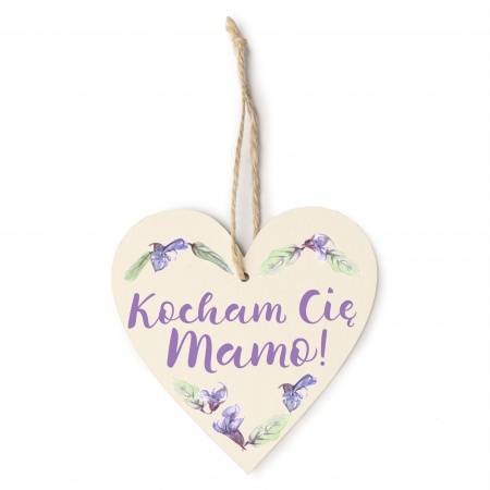 Zawieszka lawendowa "Kocham Ci� Mamo"