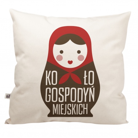 Poduszka "Ko�o Gospody� Miejskich"