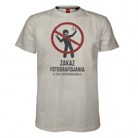 Koszulka m�ska "Zakaz fotografowania"