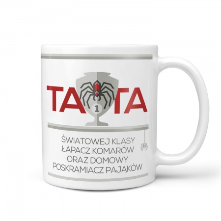 Kubek Tata poskramiacz paj�k�w
