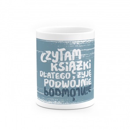 Kubek "Czytam ksi��ki"