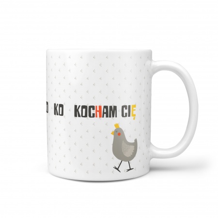 Kubek "Ko, ko, ko... Kocham Ci�"