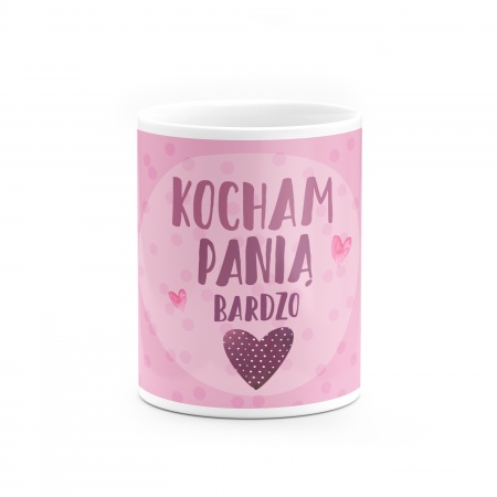 Kubek "Kocham Pani� bardzo"