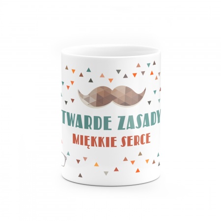 Kubek "Twarde zasady"