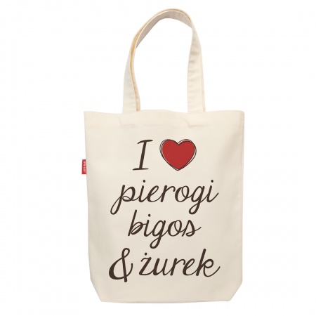 Torba "I love pierogi"