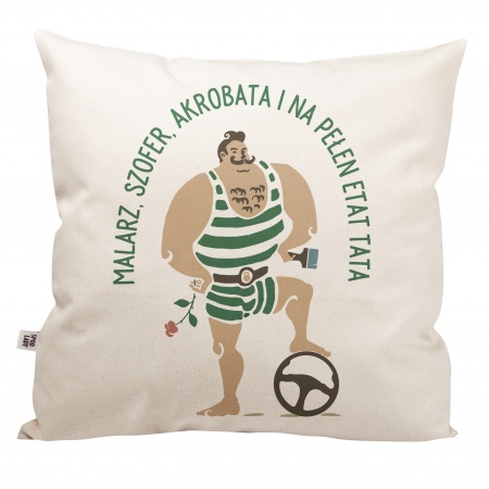 Poduszka "Tata akrobata"