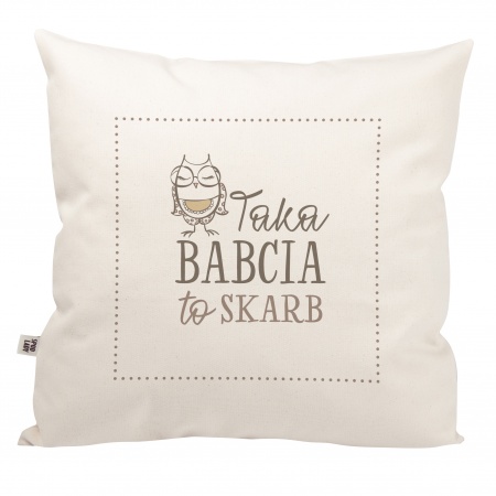 Poduszka "Taka Babcia to skarb"