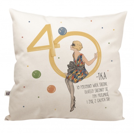 Poduszka "40-tka"