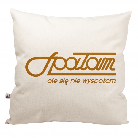 Poduszka "Spa�am" - wersja damska