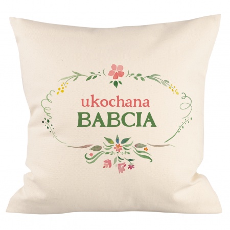 Poduszka "Ukochana Babcia"