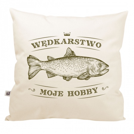 Poduszka "W�dkarstwo moje hobby"