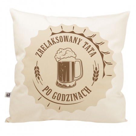 Poduszka "Zrelaksowany tata"