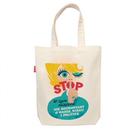 Torba "Stop! W tym miejscu nie rozmawiamy"